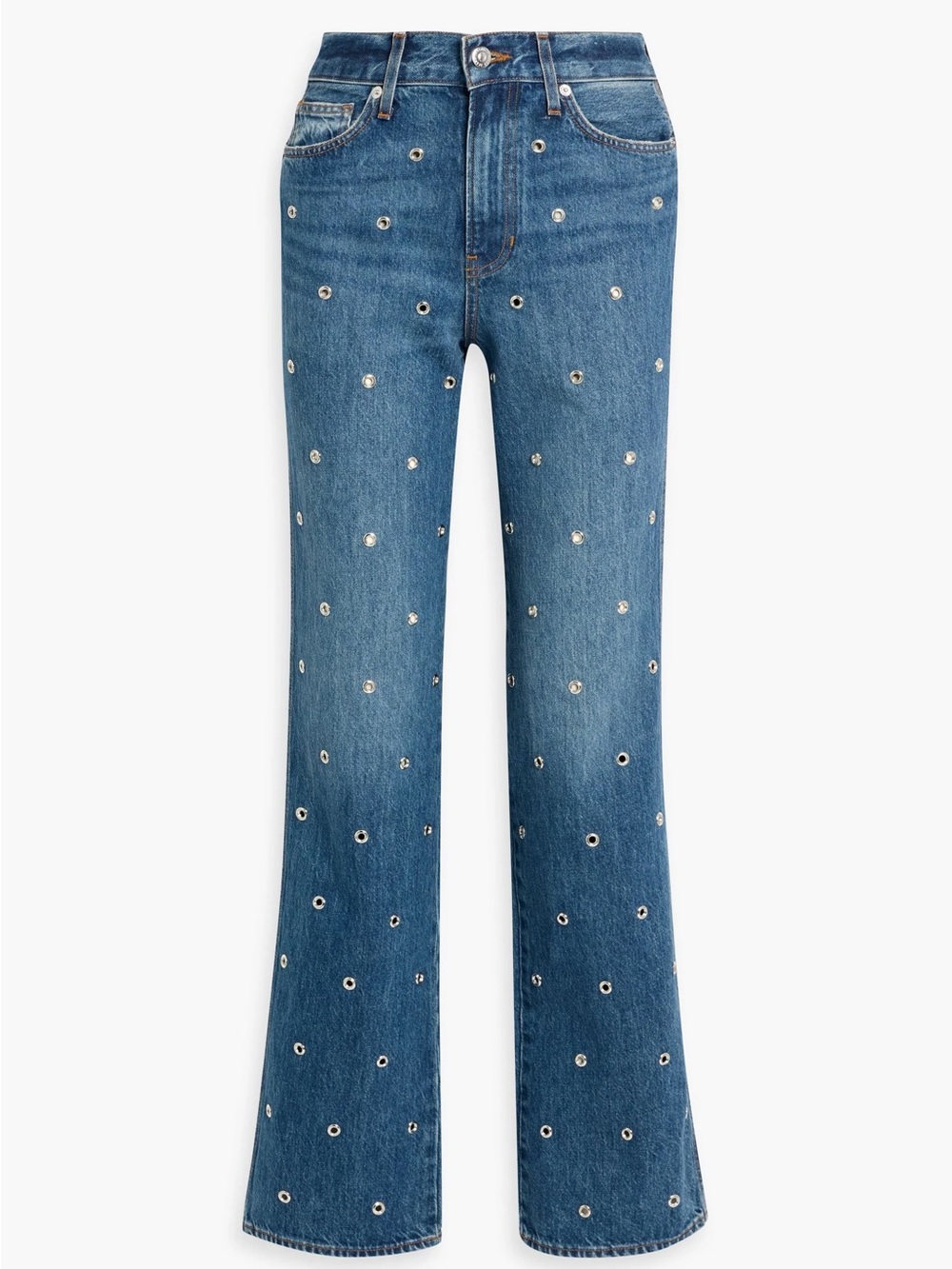 NWT VERONICA BEARD Embellished Mid-Blue Women's Jeans SIZE 26
